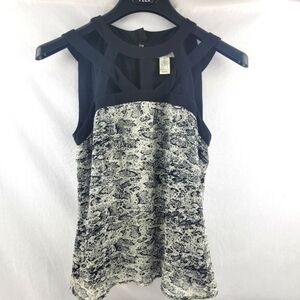 Cache snake print cutout strappy top Size XS